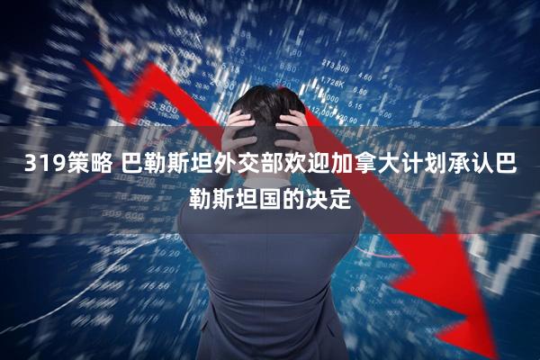 319策略 巴勒斯坦外交部欢迎加拿大计划承认巴勒斯坦国的决定